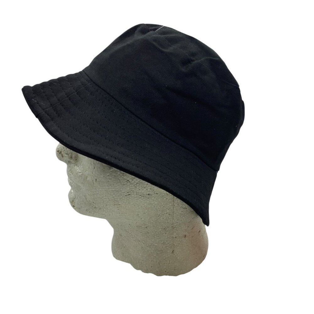 Hyde & Eek! 90s Hip Hop Black Bucket Hat One Size‎ Fits Most Cotton Blend NEW